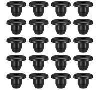 20 Pcs Rubber Floor Jack Repair Plug Hydraulic Jack Oil Plug Black Bottle Jacks Oil Filler Plugs Universal Hydraulic Jacks Parts Accessories for Reservoir Filler Hole 0.41×0.57 Inch Men