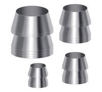 20 Pcs Safety Round Handle Wedges Axe Hand Metal Wedge Hammer Handle Steel Wedge Mauls Handle Wedge Kit for Axe Claw Hammer Sledge (0.31/0.39/0.47/0.55 Inch)