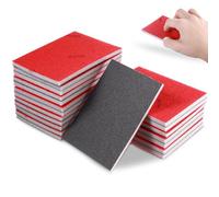 20 Pcs Sanding Sponge Set, 180 600 1200 2500 Grit Sanding Pads Sponges, Wet and Dry Foam Sandpaper Blocks, Sand Paper PackSanding Blocks for Wood Metal Wall Polishing