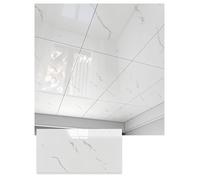 20 Pcs Self-Adhesive Ceiling Wallpaper, Waterproof PVC Panel for Covering Stains & Cracks, Easy Peel and Stick for Walls & Ceilings