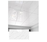 20 Pcs Self-Adhesive Ceiling Wallpaper, Waterproof PVC Panel for Covering Stains & Cracks, Easy Peel and Stick for Walls & Ceilings