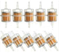 20 pcs/set SHLPDFM Fuel Filters Universal Petrol Inline Fuel Filter Large Car Part Fit for 6mm 8mm Pipes