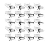 20 Pcs Shelf Pegs, 5mm Shelf Pins Cabinet Shelf Pegs Pins with Suction Cup Metal Shelf Support Pegs Holder Adjustable for Glass Shelves Wood Shelving Cupboard