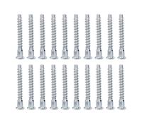 20 PCS Silver Hex Socket Flat Head Screws, Wood Screws, countersunk screws, Screws Sturdy, Furniture Connecting Screw