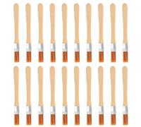 20 Pcs Small Paint Brush Set,Gloss Paint Brush,1/2 Inch Edge Painting Tool,Wooden Handle Soft Brush for Cleaning Dust,Walls,Touch-up Paint,Cabinets,Fences,Furniture