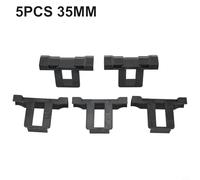 20 Pcs Solar Panel Drainage Clips for PV Modules - Water Guide Clips Compatible with 30mm/32mm/35mm/40mm Frame Thickness, Black Plastic Mud Discharge Clips for Improved(35mm/5pcs)