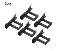 20 Pcs Solar Panel Drainage Clips for PV Modules - Water Guide Clips Compatible with 30mm/32mm/35mm/40mm Frame Thickness, Black Plastic Mud Discharge Clips for Improved(40mm/5pcs)