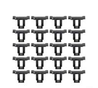 20 Pcs Solar Panel Drainage Clips for Water Guide, PV Module Cleaning Clips Compatible with 30mm 35mm 40mm Frame Thickness(32mm)