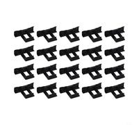 20 Pcs Solar Panel Drainage Clips for Water Guide, PV Module Mud Discharge Clip Compatible with 30mm 32mm 35mm 40mm Frame Thickness(40mm)