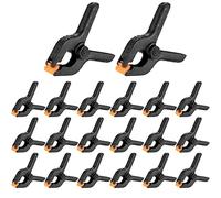 20 Pcs Spring Clamps, 2 inch Heavy Duty Nylon Plastic Grip Spring Clips Clamps, Woodworking Tension Clamp for DIY Projects, Photo Studios, Photo Background