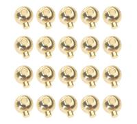 20 PCS Stainless Steel Clasps Handmade Accessories Jewelry Making Parts Positioning Clasp Crimp End Beads For Jewelry