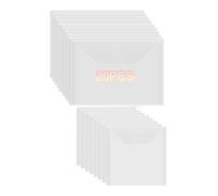 20 Pcs Stamp & Die Storage Pockets Resealable Clear Plastic Seal Bags Storage Case for Cutting Dies Stencil Album Stamp Crafts for DIY Scrapbooking Paper Card Craft Cutting Dies Storage