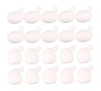 20 Pcs Stress Toys Anti Anxiety Inner Ball Replacement for Squeeze Toy 2 Sizes DIY White Soft Flexible Fuuny Decompression Toys for Kids Adults Wen, Women, Squeeze
