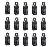 20 Pcs Tarp Clip Heavy Duty Lock Grip Tarp Clamps Tent Fasteners Clip Holder Camping Clamp Clip Tighten Lock Tent Snap Grip for Outdoor Camping Canopy