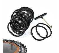 20 PCS Trampoline Bungee Cords, 6.3Inch Independent Replacement Bungee Ropes for Fitness Trampoline + Spanning Puller Mounting Tool - Max Limit 330 lbs