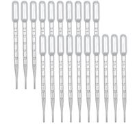20 Pcs Transfer Pipettes 3ml Disposable Dropper for Transferring Perfume Essential Oils Mixing Paint Lab