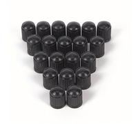 20 Pcs Tyre Valve Caps - All-Purpose Stem Dust Protectors for SUVs, Automobiles, Bicycles, Motorcycles, Trucks, Robust Design, Secure Seal, Screw-On Installation