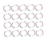 20 Pcs Universal Protective Collars Ring for 14 oz Wax Heater Pot Warmer