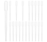20 Pcs -Vanyibro- 3ml Transfer Pipettes Made From Food-Grade Plastic,Disposable Dropper For Liquid Medicine Essential Oil Makeup Tool Laboratory