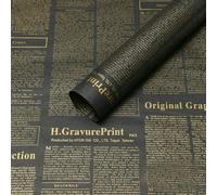 20 PCS Vintage English Newspaper Thin Present Wrap Paper - Floral Bouquet Wrapping Paper, Craft & Artwork Packaging Liner