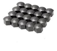 20 Pcs Wheel Nut Caps Wheel Nut Covers Bolt Cover for Fiat Panda III City Cross 2017-, Cover Hex Protection Nut and Bolt Protective Dome,Grey-19MM