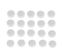 20 Pcs White Rattle Box Noise Maker Insert Squeaker Plastic Ring Box Repair Fix Baby Rattle Accessories (15mm)