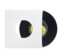20 Pcs White Vinyl Record Protector Bags for 12 in, 10 in, 7 in LPs - Acid- Paper Sleeves for Album Protection, Dust & Scratch Resist(7 INCH)