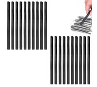 20 PCS Willow Charcoal Sticks - 5-7mm Black Charcoal for Sketching, Drawing, Shading - Professional Artist Pencils for Fine Art, Beginners, Students - Smooth, Easy to Blend