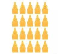 20 Pcs Wind Jet Air Blower Nozzles 3 Holes 1/4" BSPT Flat Air Spray Nozzle for Cooling Drying Cleaning Applications