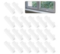 20 Pcs Window Sill Cover, Weep Hole Covers Window Vent Cover Replacement Drainage Caps Windowsill Cover Upvc Window Sill Covers for Upvc Windows (White)