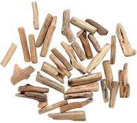 20 Pcs Wood Natural Driftwood Pieces Branch Slices Craft Sticks Beach Decor for for DIY Sticks Art Craft Supplies