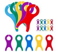 20 Pcs Yarn Bobbin Winder for Crochet, Wool Winder Tools, Knitting Accessories, Plastic Woolen Winding Board, Bobbins for Sewing Machine for Sewing, Crochet and Cross Stitch