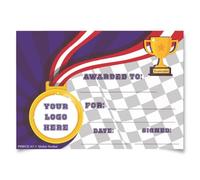20 Personalised Sports Award certificates for School Teachers, 250gsm A5 Silk Finish Photo Paper (Pack of 20)