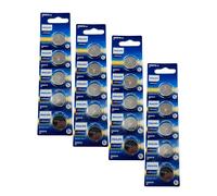 20 Philips CR2016 Lithium Batteries 3V Button Cells 5BL EXP 2028
