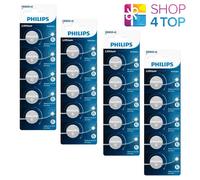 20 Philips CR2025 Lithium Batteries 3V Cell Button 5Bl Exp 2031 New
