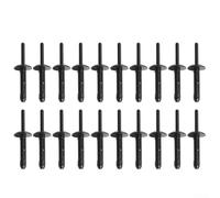 20 Piece Bumper Retaining Clips for Chrysler For Jeep For WJ For Grand For Cherokee 34201631 Plastic Rivets for Fender Liner and Cover Fixing