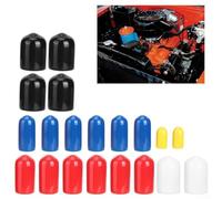 20-piece Carburetor Vacuum Tube Engines for Set For Pontiac For Gmc For Oldsmobile V8 Cover - Pvc Rubber Line (1/8in to 5/16in)