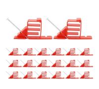 20 Piece Cord Organizers Set Twist Without Solution Electrical Wire Loader Space Saving Design for Home Cable Management Clip