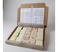 20 Piece Festive Collection Botanical Wax Melt Box. Highly Scented | 100% Soy Wax | Box of 20 | Cruelty Free | Vegan | Long-Lasting | Handcrafted | Small Batch | Artisian | 240g