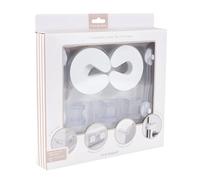 20-Piece Home Safety Starter Set for Babies & Toddlers - Multifunction Safety Locks, UK Plug Socket Covers, Corner Protectors & Door Slam Stoppers - Essential Childproofing Kit