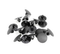 20-Piece Hood Insulator Clip Set for & For Scion Vehicles - Black Nylon Fastener with 25mm Head, 12mm Stem, 7mm Hole (Replaces 90467-A0003)