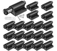 20-Piece Magnetic Push-to-Open Door Latches Set - Easy-to-Install Touch Latch with Hardware for Cabinets & Drawers - Pop-Out Push Catches for Furniture, Closet Doors, & Kitchen