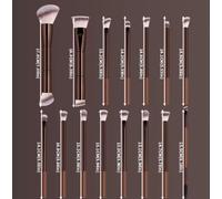 20-Piece Professional Makeup Brush Set | Dual-Ended Brushes, Aluminium Handle, Ultra-Soft Bristles, Includes Sponges, Foundation & Concealer