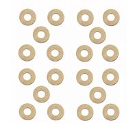 20-Piece Replacement Griptilian Mini 555 556 557 EDC Pocket Knife Seal Brass Washer Pivot Pin Washers Meson Shim Sealing Ring, 0.4 x 12 x 5.2 mm