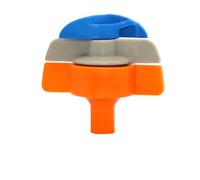 20-Piece Rotating 360-Degree Spray Nozzle for Garden, Greenhouse & Lawn Irrigation - 6 mm / 7.5 mm ID, PP Plastic, 2-3 m Spray Radius, 0.6 m³/h(6.0)