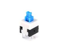 20-piece self-locking/unlocking switch 5.8 * 5.8MM 7 * 7MM 8 * 8MM 8.5 * 8.5MM 6-pin DPDT mini button flat 7X7mm switch kit(8x8mm No Lock)