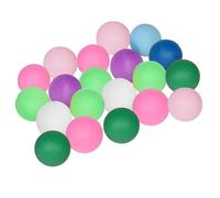 20 piece set ping pong balls - Rich and colorful, enjoy fun: This table tennis set includes 20 brightly colored table tennis balls, suitable for various entertainment scenes. Whether it's a family gat