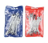20-Piece Spanner Set Metric and SAE Combination Wrenches for Narrow Space Tools For Repair Model Engineering Jewellery Making Compact Tool Kit
