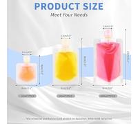 20-Piece Travel Sub-Pack Set, 30/50/80/100Ml Capacity, Leak-Proof Empty Bottle Design, Reusable, Special For Lotion Cosmetics And Shower Gel.