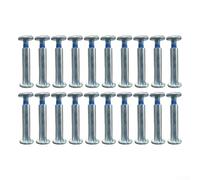 20 Piece Wheel Screw Set for Inline Skates Roller Skates and Scooters Designed for Wheel Reattachment and Repairs (30 * 6.2)